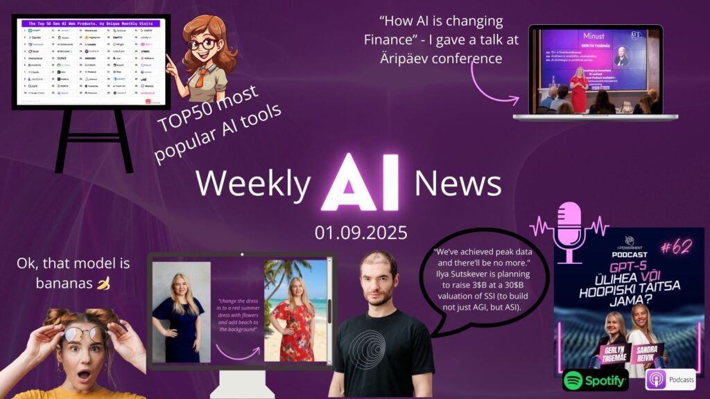 AI news 01 09 2025 by Gerlyn Tiigemäe