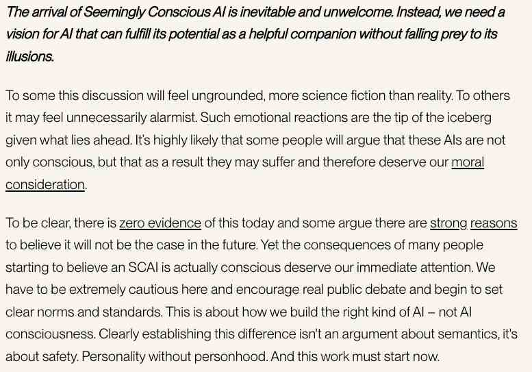 Mustafa Suleyman blog post screen shot