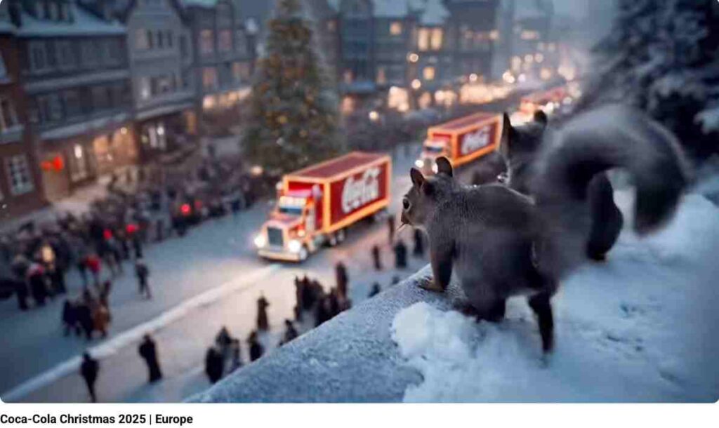 Coca-Cola 2025 christmas ad