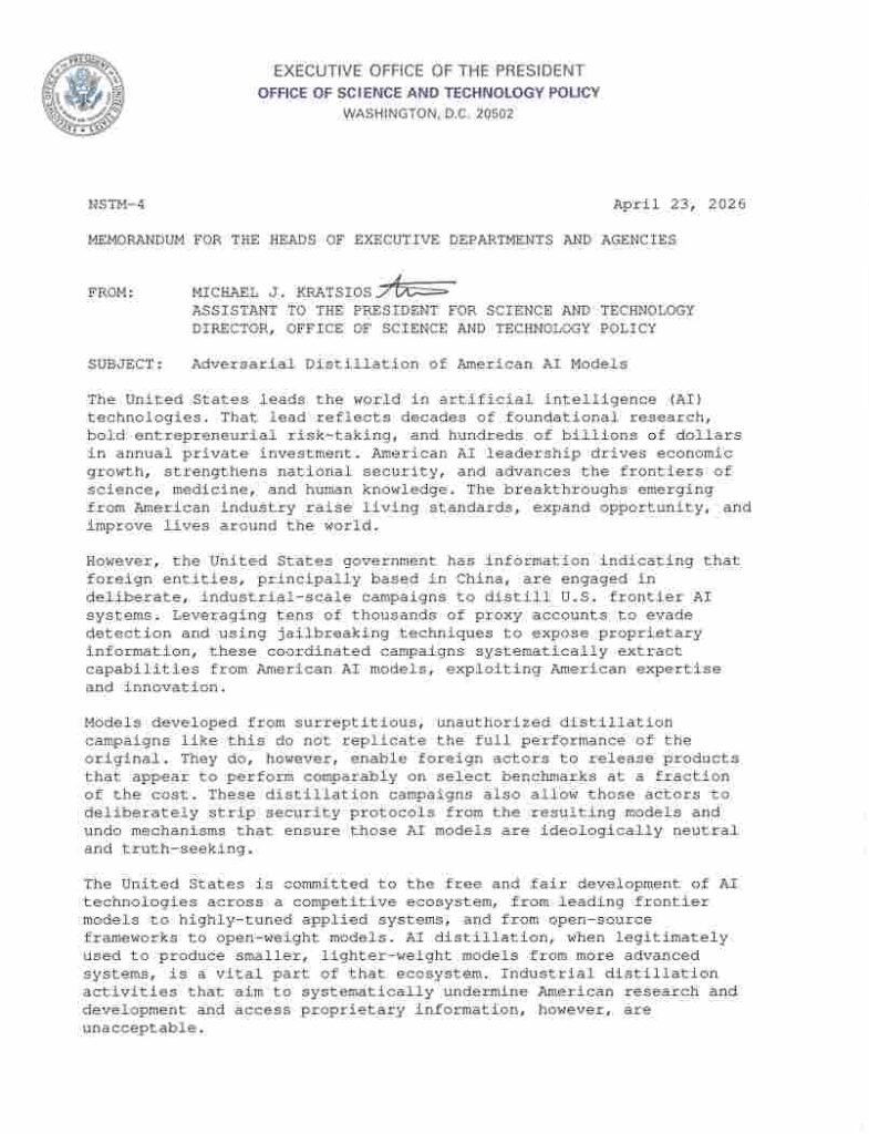 New executive order