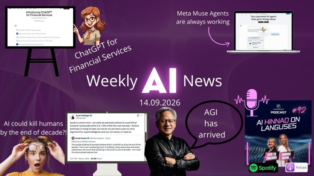 AI News @14.09.2026
