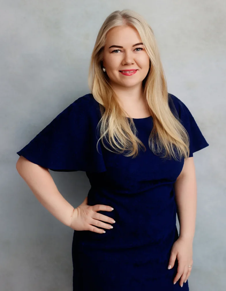 Gerlyn Tiigemae – AI Finance Advisor Portrait of Gerlyn Tiigemae, AI finance advisor and trainer
