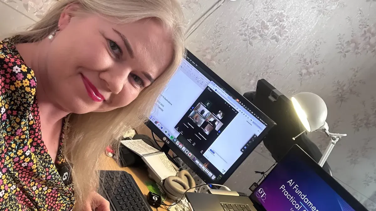 ai-finance-online-course-workspace Herlyn Tiigemäe– AI in Finance online course recorded at workspace